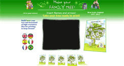 Desktop Screenshot of familytreetoprint.com